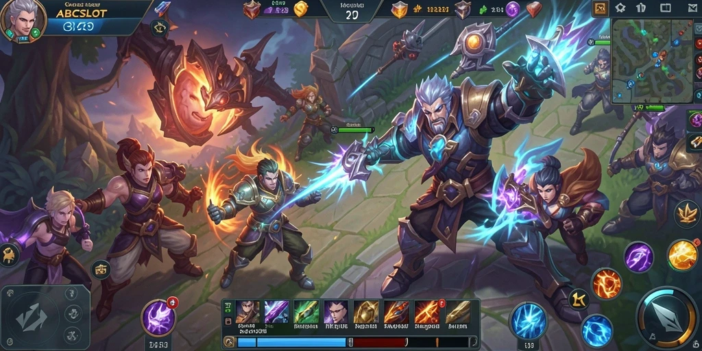 Tangkapan layar gameplay seru di <strong>ABCSLOT</strong> menunjukkan momen pertarungan yang mendebarkan.