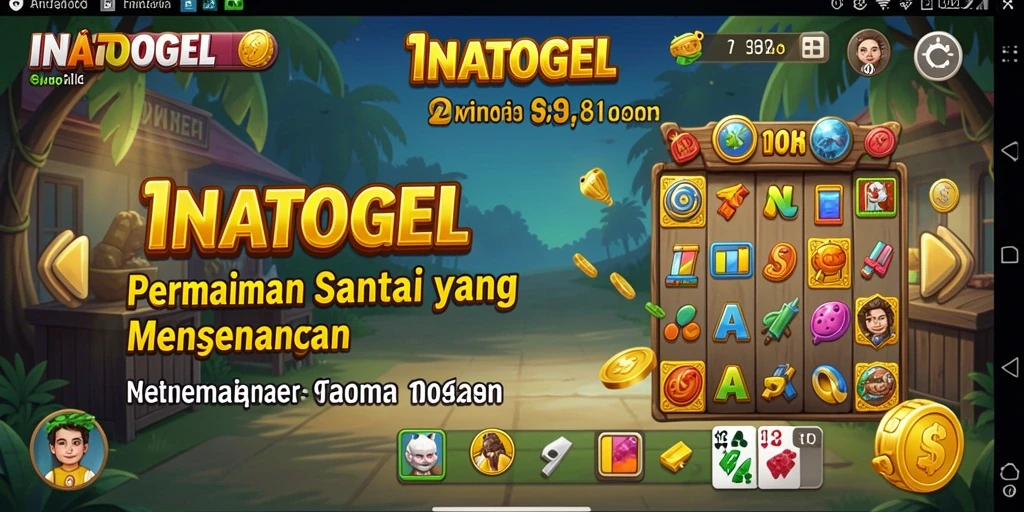 Tampilan menarik gameplay INATOGEL yang penuh kesenangan.