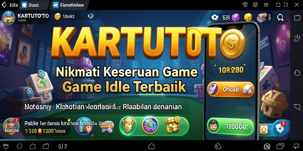 Tampilan gameplay KARTUTOTO yang sederhana dan menarik.
