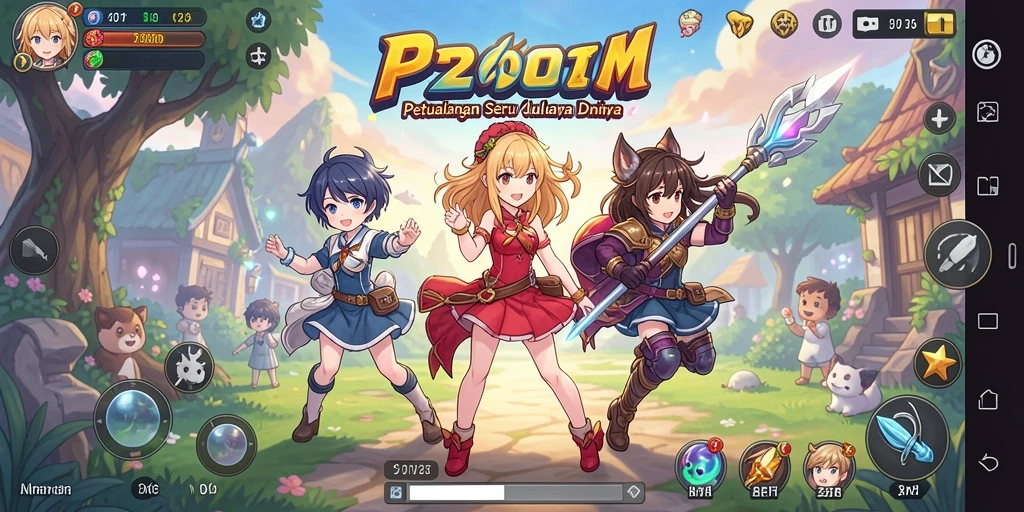 Gameplay seru dan karakter <strong>anime</strong> yang menakjubkan.