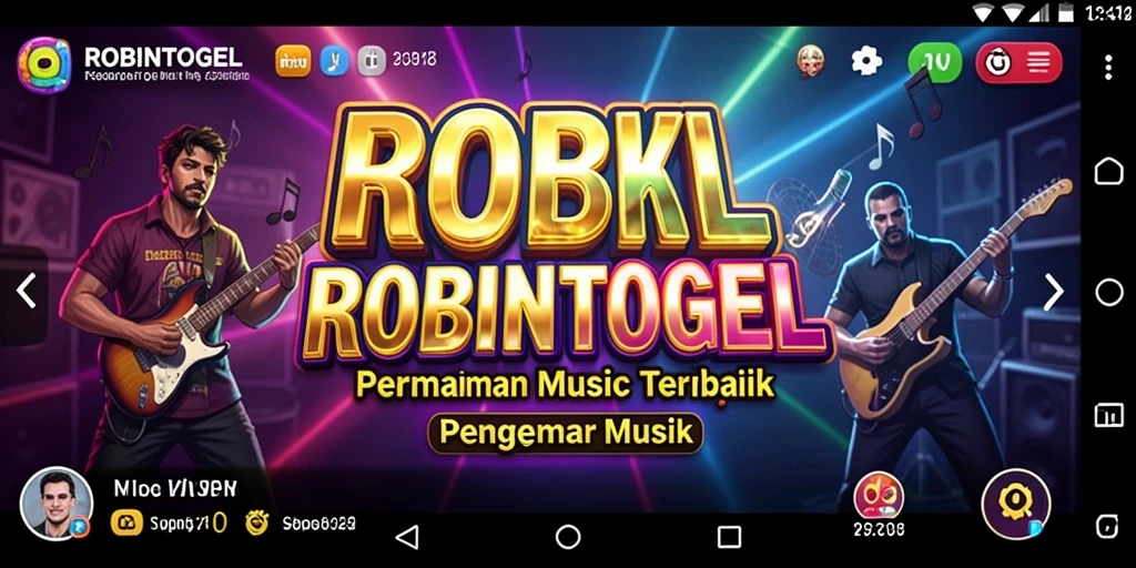 Screenshot gameplay <strong>ROBINTOGEL</strong> menampilkan antarmuka permainan yang menarik.