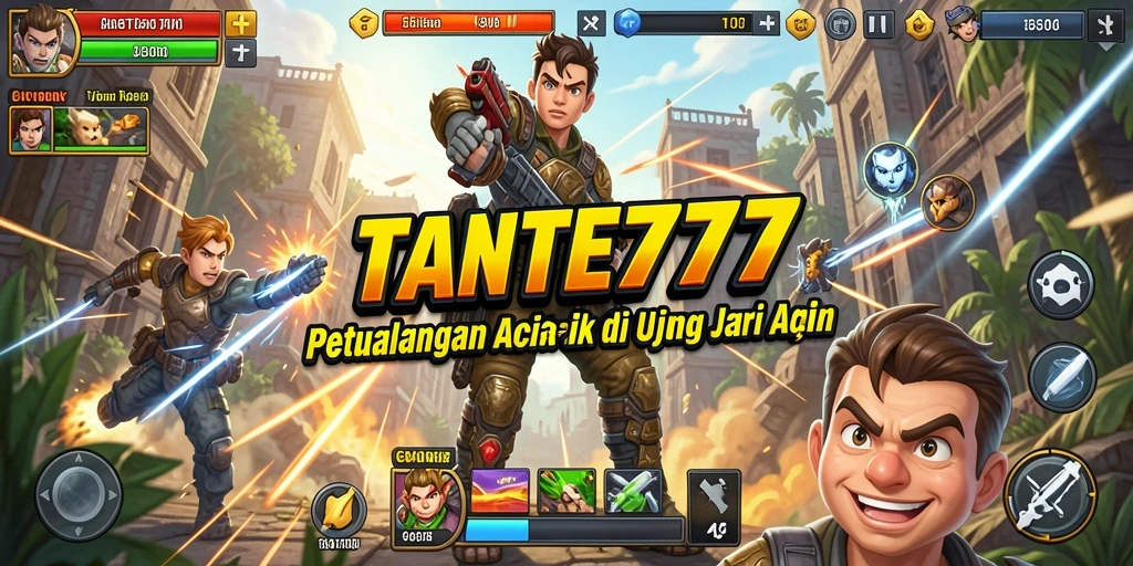 Tampilan gameplay <strong>TANTE777</strong> yang memukau dan penuh aksi.