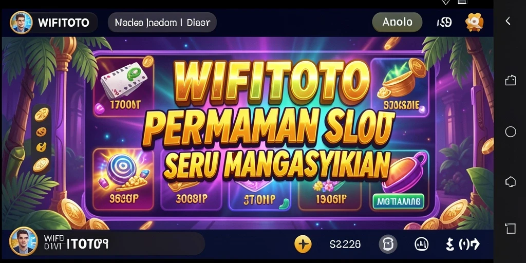 Gameplay seru WIFITOTO dengan mesin Slot menarik.