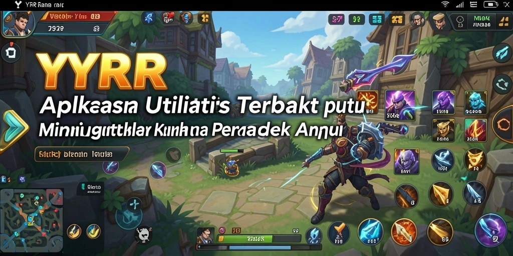Tampilan antarmuka intuitif dari YYRR yang memudahkan pengguna.